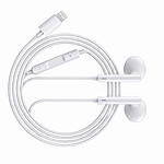 Avizar Écouteurs pour iPhone 12 Filaires Lightning avec Micro intégré Blanc Avizar Écouteurs pour iPhone 12 Filaires Lightning avec Micro intégré Blanc