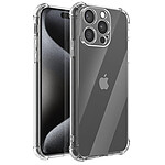 Mayaxess Coque pour iPhone 15 Pro Max Protection Antichoc avec Coins Renforcés Transparent