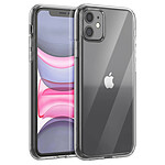 Mayaxess Coque pour iPhone 11 en Silicone Souple avec Bords Surélevés Antichoc Transparent