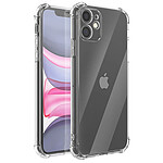 Mayaxess Coque pour iPhone 11 en Silicone avec Coins Renforcés Antichocs Transparent