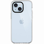 Rhinoshield Coque pour iPhone 15 Protection Antichoc 3,5m Anti-jaunissement Noir transparent
