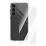 Mayaxess Pack de Protection pour Galaxy S23 avec Coque et Verre Trempé 9H Résistant Transparent Mayaxess Pack de Protection pour Galaxy S23 avec Coque et Verre Trempé 9H Résistant Transparent