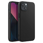 Mayaxess Coque pour iPhone 13 en Silicone Souple avec Protection Sobre et Antichoc Noir