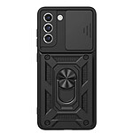 Mayaxess Coque pour Galaxy S21 FE avec Cache Caméra Coulissant et Bague Magnétique Noir Mayaxess Coque pour Galaxy S21 FE avec Cache Caméra Coulissant et Bague Magnétique Noir