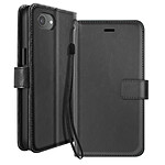 Mayaxess Etui Portefeuille pour iPhone 16e avec Dragonne et Support Vidéo Noir Mayaxess Etui Portefeuille pour iPhone 16e avec Dragonne et Support Vidéo Noir
