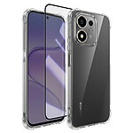 Avizar Coque pour Honor 600 Smart en Silicone Souple 2mm avec Verre Trempé HD