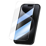 Mayaxess Verre Trempé pour iPhone 15 Pro Max Dureté 9H Anti-Rayures Transparent