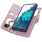 Mayaxess Étui Portefeuille pour Samsung Galaxy S20 FE Anti-RFID avec Coque Détachable Rose champagne Mayaxess Étui Portefeuille pour Samsung Galaxy S20 FE Anti-RFID avec Coque Détachable Rose champagne