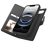 Mayaxess Étui Portefeuille pour iPhone 16e Anti-RFID avec Coque Détachable Noir