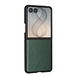 Avizar Coque pour Galaxy Z Flip 8 Pliable Effet Cuir Grainé avec Caméra Surélevé Avizar Coque pour Galaxy Z Flip 8 Pliable Effet Cuir Grainé avec Caméra Surélevé