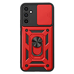 Mayaxess Coque pour Galaxy A34 5G Antichoc avec Cache Caméra et Anneau Support Rouge / Noir Mayaxess Coque pour Galaxy A34 5G Antichoc avec Cache Caméra et Anneau Support Rouge / Noir