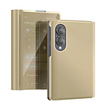 Avizar Étui Clapet Miroir pour Galaxy Z Fold8 Effet Cuir avec Support Mains-Libres