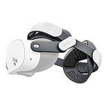 BOBOVR Sangle de Tête VR pour Meta Quest 3 / 3S Réglable et Ergonomique Blanc BOBOVR Sangle de Tête VR pour Meta Quest 3 / 3S Réglable et Ergonomique Blanc