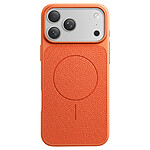 Avizar Coque MagSafe pour iPhone 17 Pro Bi-Matière Antichoc Texture Cuir Avizar Coque MagSafe pour iPhone 17 Pro Bi-Matière Antichoc Texture Cuir