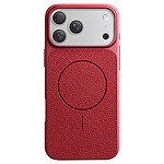 Avizar Coque MagSafe pour iPhone 17 Pro Bi-Matière Antichoc Texture Cuir Avizar Coque MagSafe pour iPhone 17 Pro Bi-Matière Antichoc Texture Cuir