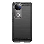 Avizar Coque pour Vivo V50 5G Effet Métal Brossé avec Contour Caméra Avizar Coque pour Vivo V50 5G Effet Métal Brossé avec Contour Caméra