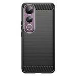 Avizar Coque pour Vivo V50 Lite 5G / 4G Effet Métal Brossé avec Contour Caméra Avizar Coque pour Vivo V50 Lite 5G / 4G Effet Métal Brossé avec Contour Caméra