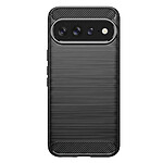 Avizar Coque pour Google Pixel 11 Pro XL Effet Métal Brossé avec Contour Caméra