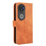 Avizar Étui Portefeuille pour Vivo V50 5G Effet Cuir de Velours avec Support Avizar Étui Portefeuille pour Vivo V50 5G Effet Cuir de Velours avec Support