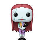 L'Étrange Noel de Mr Jack - Figurine POP! Sally avec le Chat 9 cm