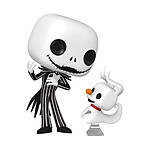 L'Étrange Noel de Mr Jack - Figurine POP! & Buddy Jack & Zero 9 cm