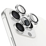 Zanaé Protection Caméra pour iPhone 15 Pro / 15 Pro Max / 16 Pro / 16 Pro Max Argent