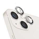 Zanaé Protection Caméra pour iPhone 13 en Verre Trempé et Aluminium Renforcé Argent