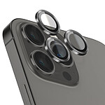 Zanaé Protection Caméra pour iPhone 13 Pro / 13 Pro Max en Verre Trempé Noir