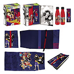 One Piece - Coffret Cadeau Bleu Bouteille en acier, Autocollant, Couvre-livre