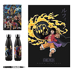 One Piece - Coffret Cadeau One Piece Bouteille en Aluminium, Carnet, Couverture, Stylo
