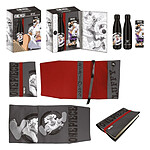 One Piece - Coffret Cadeau Luffy Bouteille en acier, Autocollant, Couvre-livre