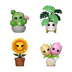 Flora (Kawaii Plants) - Pack 4 figurines POP! Black Friday Flora 9 cm
