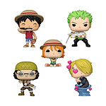 One Piece - Pack 5 figurines POP! Black Friday One Piece 9 cm One Piece - Pack 5 figurines POP! Black Friday One Piece 9 cm