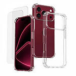 Evetane Coque iPhone 18 Pro Max Antichoc Silicone bords renforcés + 2 Vitres en verre trempé Protection écran