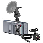 Avizar Dashcam pour Voiture Triple Objectif Caméra Full HD avec Vision Nocturne et WiFi