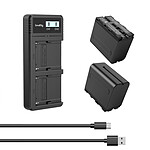 SMALLRIG Kit batterie et chargeur pour Sony NP-F970 - 3823 SMALLRIG Kit batterie et chargeur pour Sony NP-F970 - 3823