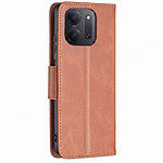 Avizar Étui Portefeuille pour Redmi 17C 5G Vintage avec Support Vidéo et Dragonne