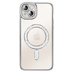 Avizar Coque pour iPhone 15 Plus Compatible MagSafe avec Contour à Strass Avizar Coque pour iPhone 15 Plus Compatible MagSafe avec Contour à Strass
