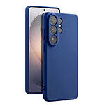 Coque pour Galaxy S26 Ultra en Silicone Soft-Touch avec Doublure Microfibre Bleu