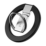 Zanaé Support et Bague Magnétique Compatible iPhone MagSafe / PixelSnap Pliable Noir