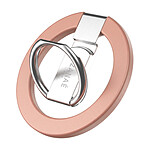 Zanaé Support et Bague Magnétique Compatible iPhone MagSafe / PixelSnap Pliable Rose