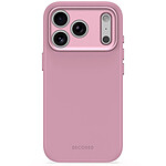 Decoded Coque MagSafe pour iPhone 17 Pro / 18 Pro en Silicone Anti-microbienne Rose Decoded Coque MagSafe pour iPhone 17 Pro / 18 Pro en Silicone Anti-microbienne Rose
