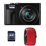 PANASONIC Lumix TZ99 Noir + Sac + Carte SD 16 Go