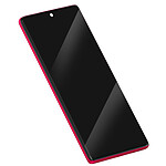 MOTOROLA Écran Complet Original pour Motorola Edge 50 Fusion avec Vitre et Châssis Rose