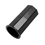 Zero Cache Hexagonal Tube en fer pour Trottinette Zero 10, 9 et 8 Original Noir Zero Cache Hexagonal Tube en fer pour Trottinette Zero 10, 9 et 8 Original Noir