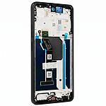 MOTOROLA Bloc Ecran LCD avec Chassis pour Motorola Moto G56 Service Pack Noir