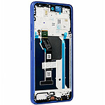 MOTOROLA Bloc Écran LCD avec Châssis pour Motorola Moto G56 5G Service Pack Bleu