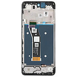 MOTOROLA Écran Complet Original Motorola Moto G24 Afficheur LCD avec Tactile et Châssis Noir