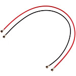 Samsung Câble Coaxial d'Antenne pour Samsung Galaxy A14 5G Signal Réseau Noir / Rouge