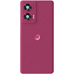 MOTOROLA Vitre arrière pour Motorola Edge 50 Fusion Original Service Pack Fuchsia